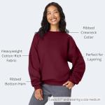 Hanes Heavyweight Crewneck Fleece Sweatshirt for Men