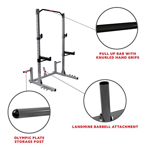 Sunny Health & Fitness Power Rack with Landmine Attachment