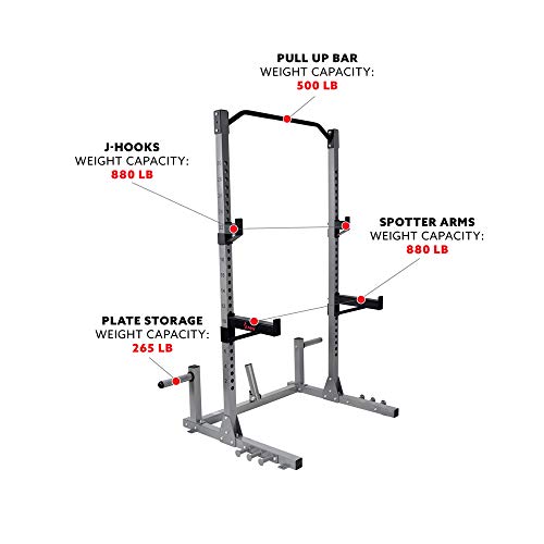 Sunny Health & Fitness Power Rack with Landmine Attachment