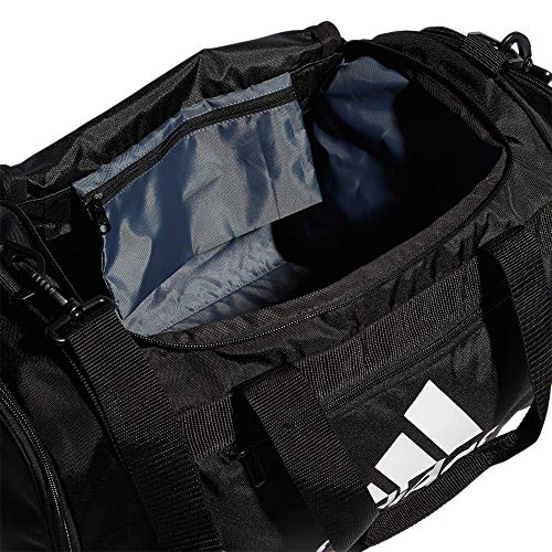 adidas Defender 4 Small Duffel Bag - Black/White