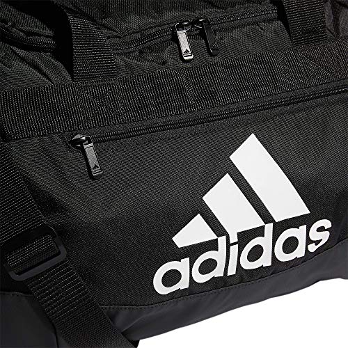 adidas Defender 4 Small Duffel Bag - Black/White