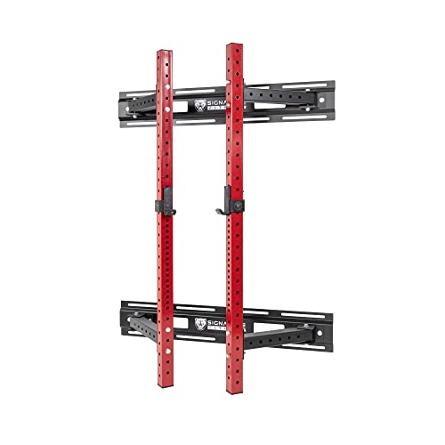 Compact Wall-Mounted Power Cage with Pull-Up Bar