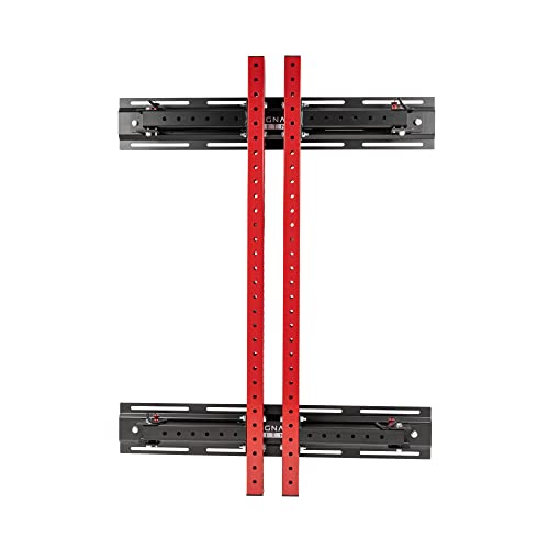 Compact Wall-Mounted Power Cage with Pull-Up Bar