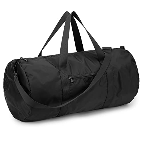 Vorspack 20-Inch Foldable Gym Duffel Bag - Black