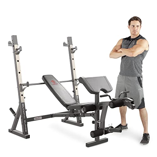 Marcy Incline Olympic Weight Bench for Workouts