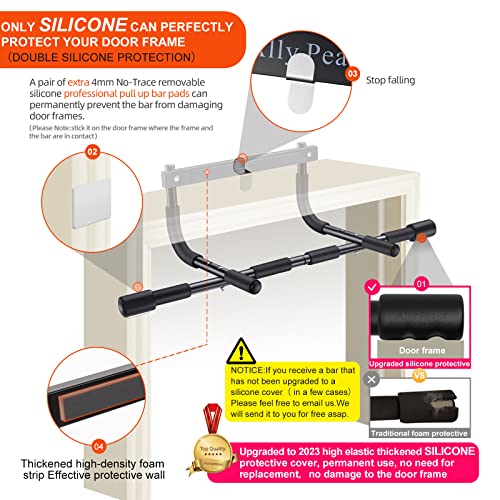 Heavy-Duty Pull Up Bar for Home Gym
