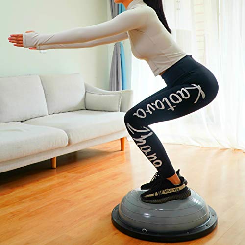 Balance Half Ball with Resistance Band & Pump