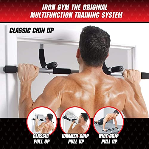 Iron Gym Adjustable Pull Up Bar for Home