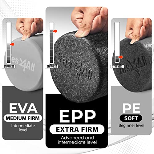 Yes4All High Density Foam Roller - 12 Inches