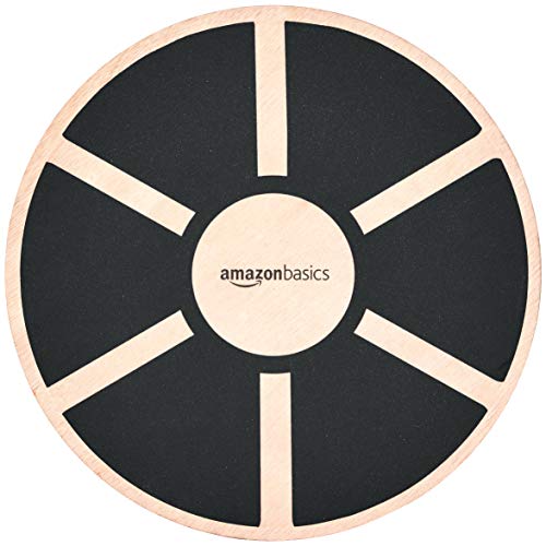 Wood Wobble Balance Trainer Board by Amazon Basics