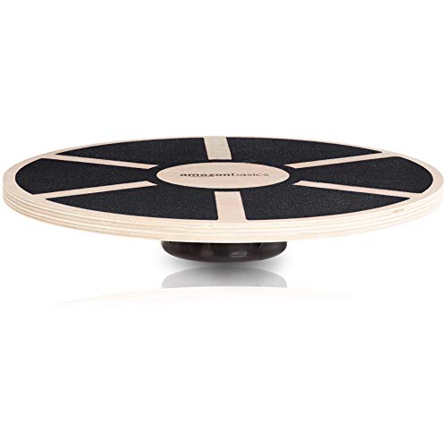 Wood Wobble Balance Trainer Board by Amazon Basics