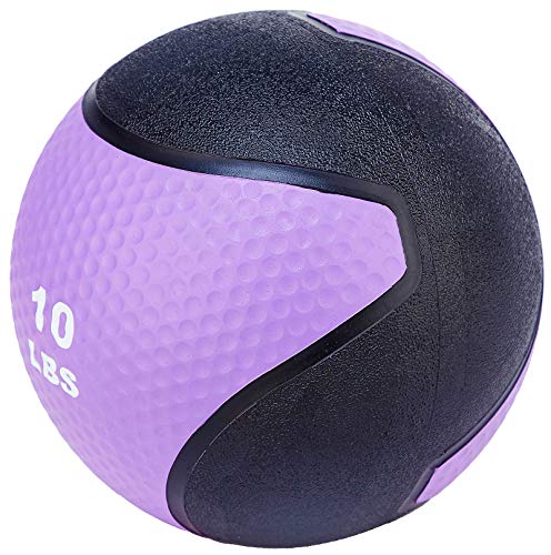 10 lb Weighted Medicine Ball for Home Workouts