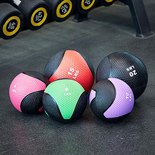 10 lb Weighted Medicine Ball for Home Workouts