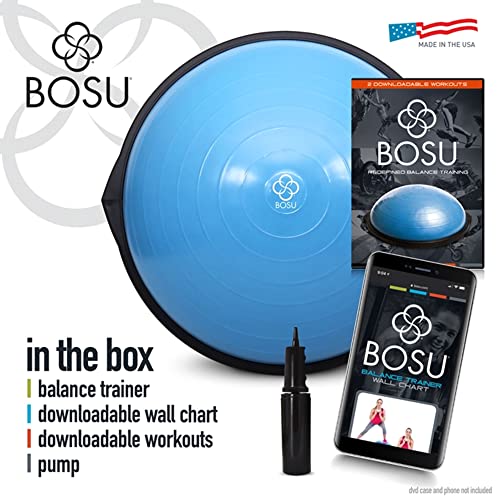 Bosu Balance Ball Trainer with Guided Workouts, 26
