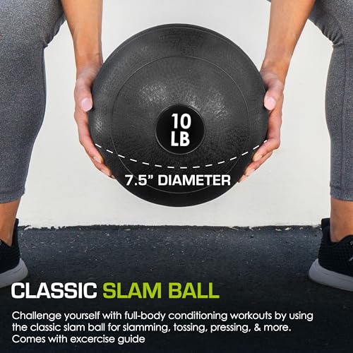 ProsourceFit Slam Medicine Balls for Strength Training