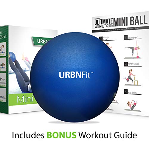 URBNFit 9-Inch Mini Pilates Exercise Ball - Blue