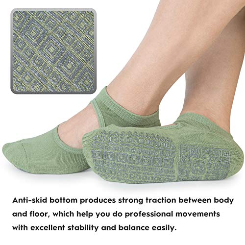 Non-Slip Grip Yoga Socks for Women