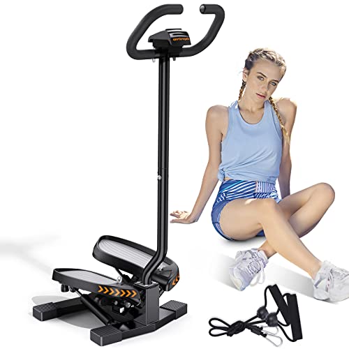 Sportsroyals Resistance Stair Stepper with Handlebar