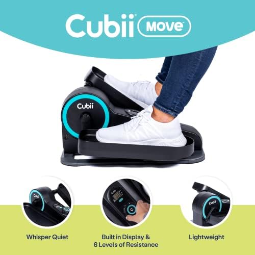 Cubii Move Under Desk Elliptical Bike Pedaler