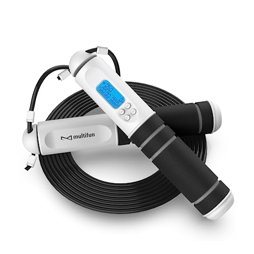 Adjustable Speed Jump Rope with Calorie Counter