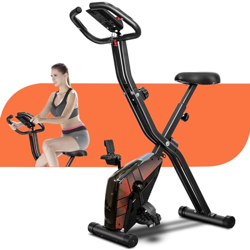 Foldable Magnetic Exercise Bike for Home Workouts