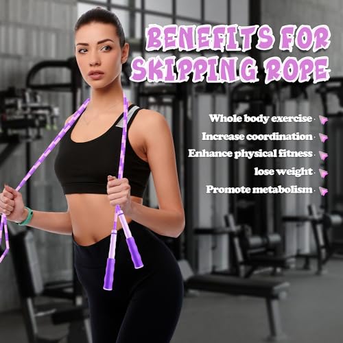 24 Pack Adjustable Jump Ropes for Kids & Adults