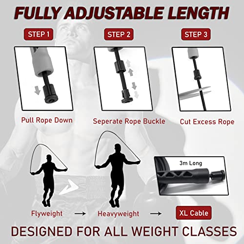Damage Fight Gear Classic Speed Jump Rope