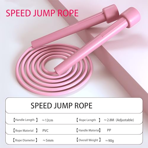 3-Pack Adjustable Kids Jump Ropes for All Ages
