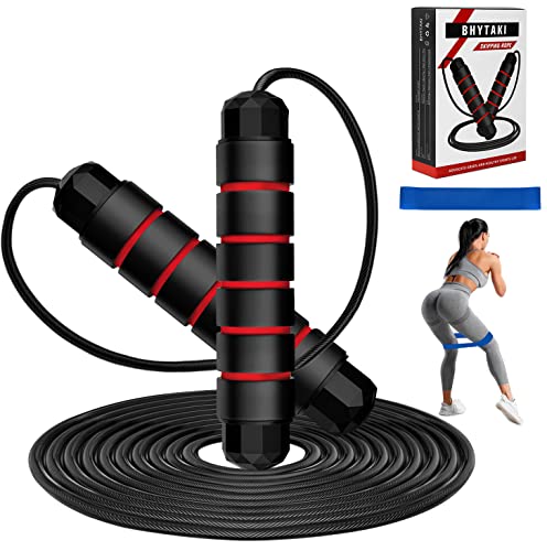 Adjustable Speed Jump Rope with Foam Handles