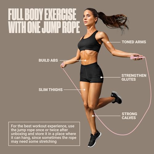 SPORTBIT Adjustable Speed Jump Rope for Fitness