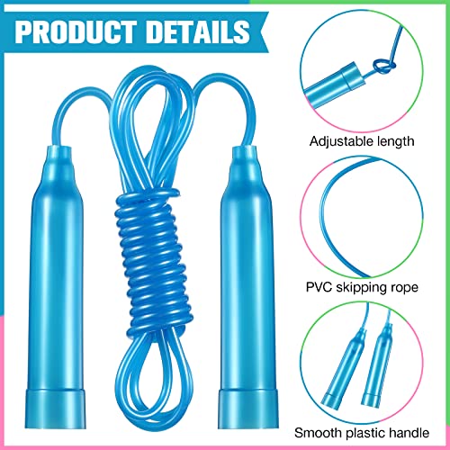 Colorful Adjustable Jump Ropes for Kids - 30 Pack