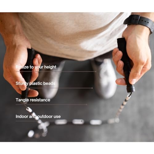 Beaded Jump Rope for Functional Fitness Training