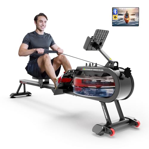 HARISON Foldable Water Rowing Machine for Home Gym