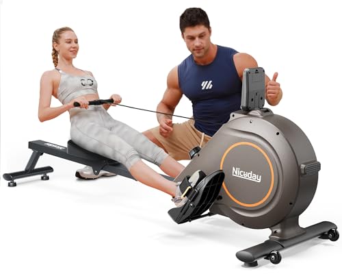Niceday Bluetooth Magnetic Rowing Machine for Home