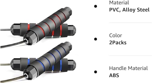 Double Set Jump Ropes for Fitness and Fun