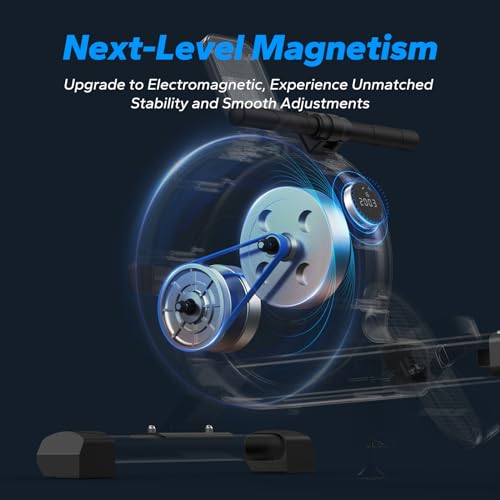 Bluetooth Magnetic Rowing Machine for Home Workout