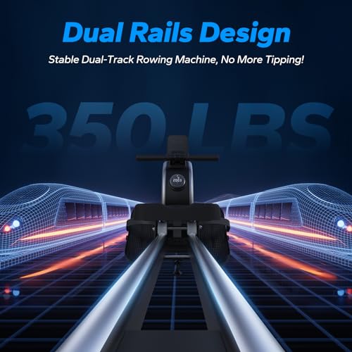 Bluetooth Magnetic Rowing Machine for Home Workout