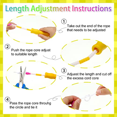 Adjustable 20 Pack Jump Ropes for All Ages