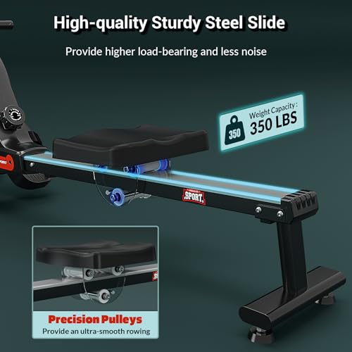 WENOKER Magnetic Rowing Machine for Home Fitness