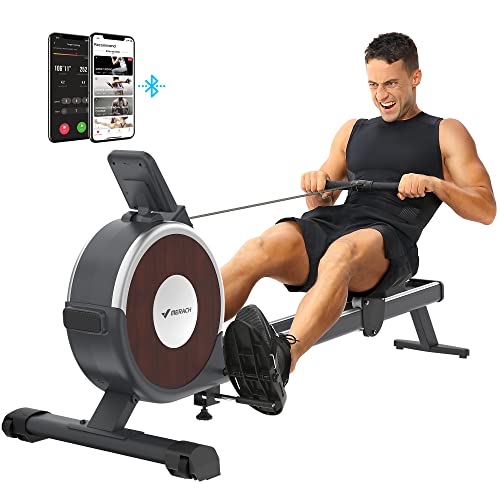 Merach Magnetic Rowing Machine with LCD Monitor