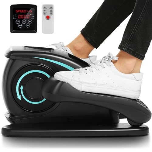 Electric Under Desk Elliptical Leg Exerciser for Home