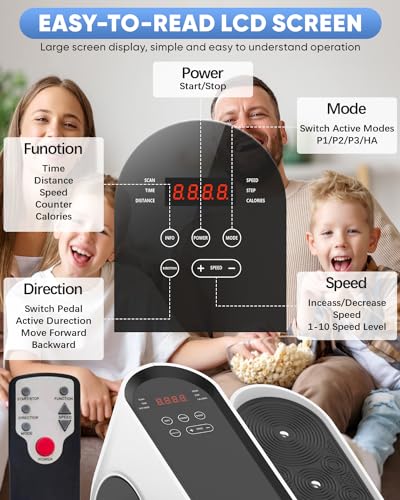 Electric Under Desk Elliptical Machine for Seniors