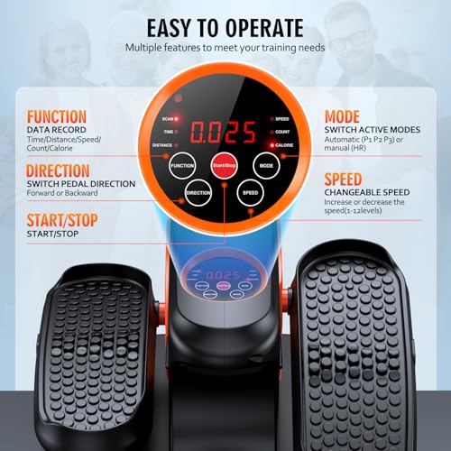 Yowatu Under Desk Elliptical Leg Exerciser