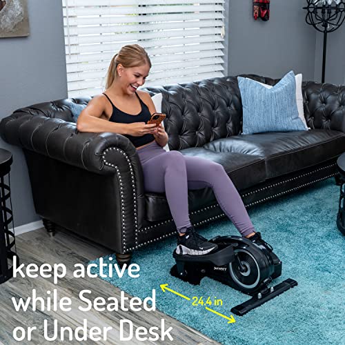 YYFITT Under Desk Elliptical Machine for Home Use