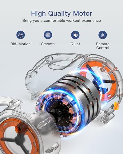 YOSUDA Motorized Under Desk Elliptical for Seniors