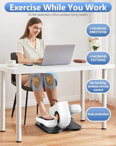 Electric Under Desk Elliptical Machine for Seniors