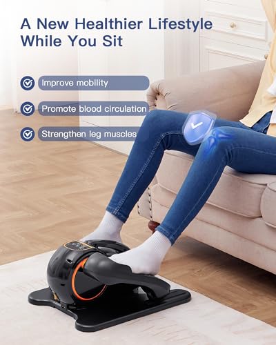 YOSUDA Motorized Under Desk Elliptical for Seniors