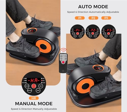 Under Desk Elliptical Machine for Seniors 12 Speeds