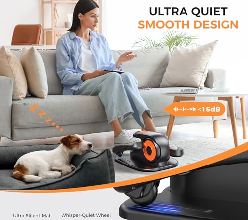 Under Desk Elliptical Machine for Seniors 12 Speeds