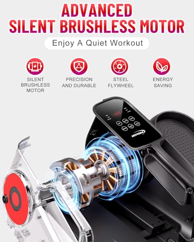 Compact Under Desk Electric Elliptical Machine